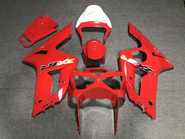 03-04 Rot 636 ZX6R Motorrad Verkleidung
