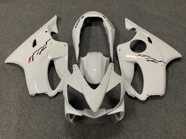 04-07 Glänzend Weiß CBR600 F4i Motorrad Verkleidung