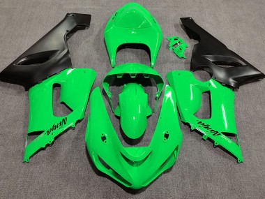 05-06 Glänzend Grün ZX6R Motorrad Verkleidung