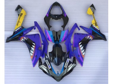 07-08 Blauer Hai R1 Motorrad Verkleidung