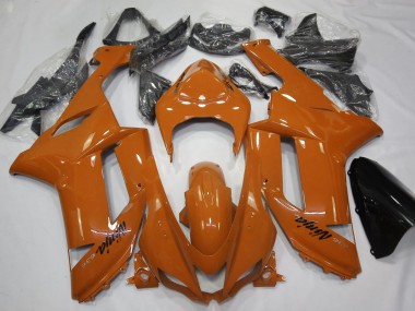 07-08 Orange Glänzend ZX6R Motorrad Verkleidung