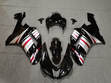 07-08 Rot-Silber & Schwarz ZX6R Motorrad Verkleidung