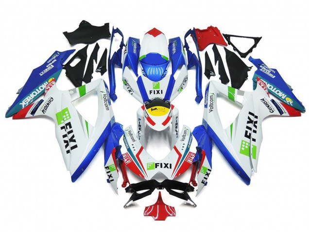 08-10 Fixi Benutzerdefiniert GSXR 600-750 Motorrad Verkleidung