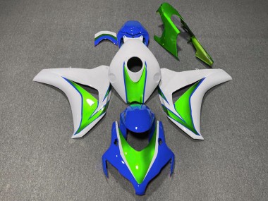 08-11 Glänzend Grün & Blau CBR1000RR Motorrad Verkleidung