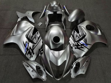 08-20 Flüssiges Silber & Blau GSXR 1300 Motorrad Verkleidung