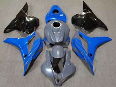 09-12 Doppelblau Auf Grau CBR600RR Motorrad Verkleidung