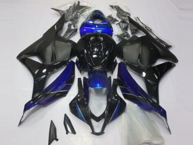 09-12 Glänzend Blau & Schwarz CBR600RR Motorrad Verkleidung