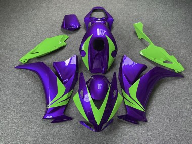 12-16 Glanz Lila & Grün CBR1000RR Motorrad Verkleidung