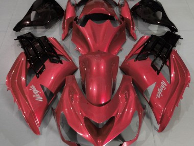 12-21 Kräftiges Rot ZX14R Motorrad Verkleidung