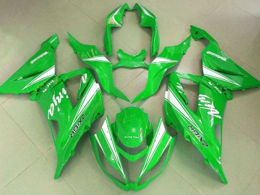 13-18 Grüner Ninja ZX6R Motorrad Verkleidung