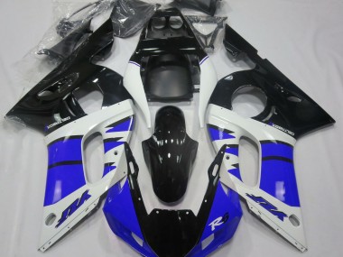 98-02 Glänzend Blau & Schwarz R6 Motorrad Verkleidung